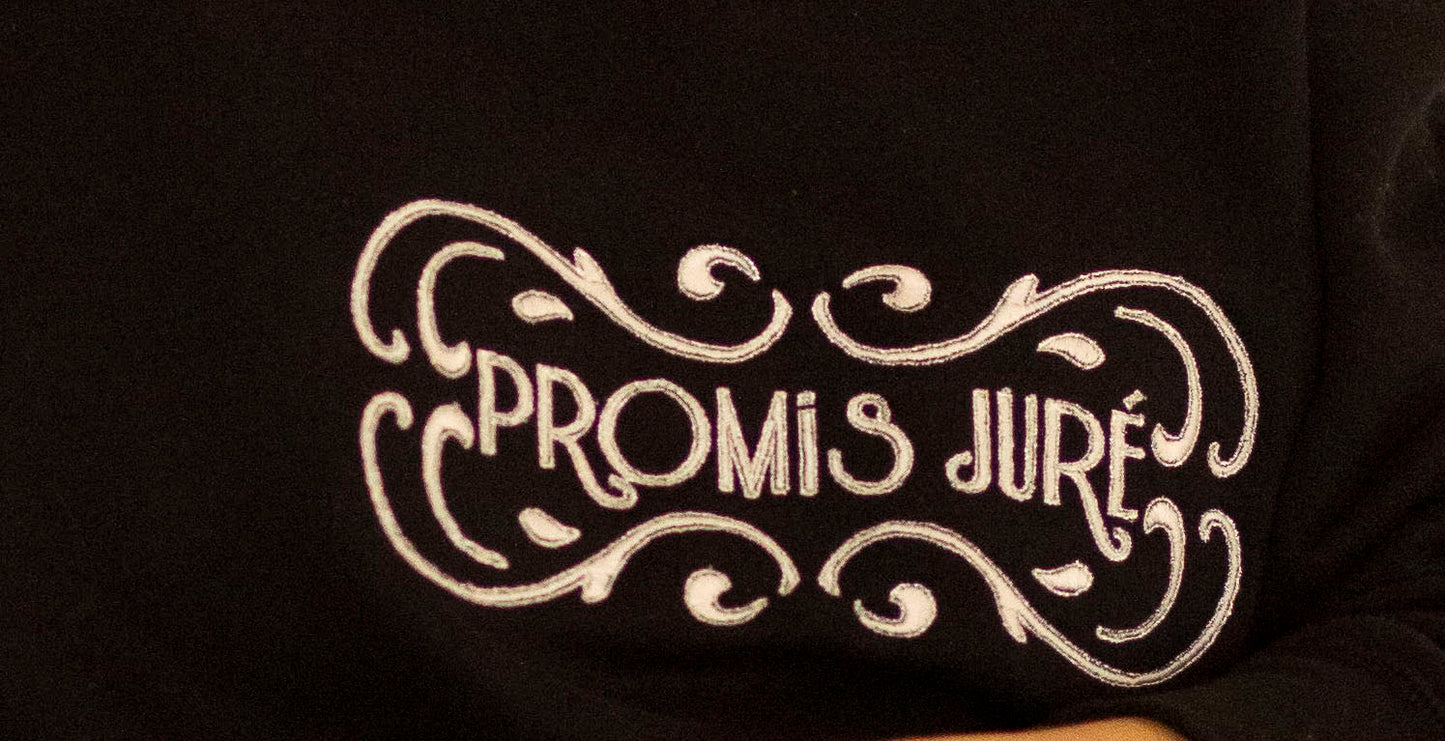 Promis Juré, en noir